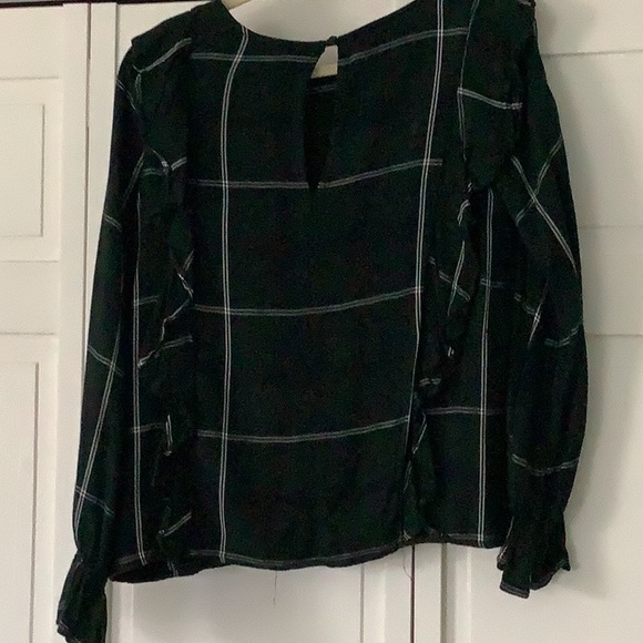 Sanctuary plaid top - Picture 3 of 3